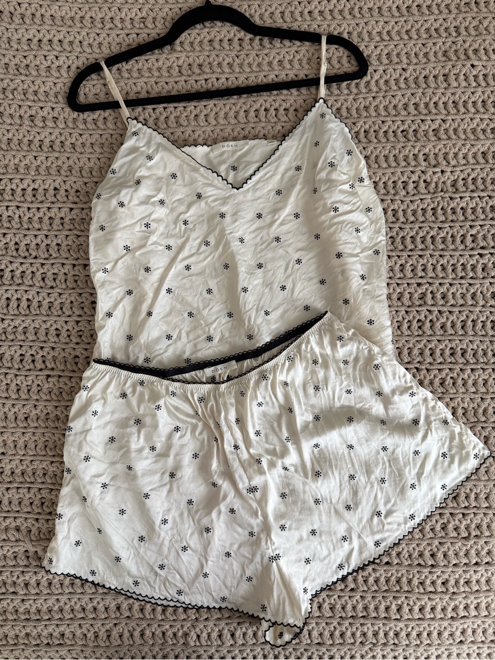 Doen Effie Cami and Marilyn Short Set